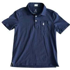 JOHNNIE-O Boys Navy Polo Size 10